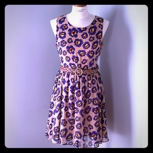 Fun and Flirty Floral Print Dress